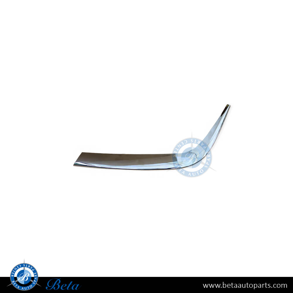 Left Side Front Bumper Chrome Moulding for Mercedes C-Class W202 1997-2000 models, Part Number 2028850974 Left Side Front Bumper Chrome Moulding for Mercedes C-Class W202 1997-2000 models, Part Number 2028850974